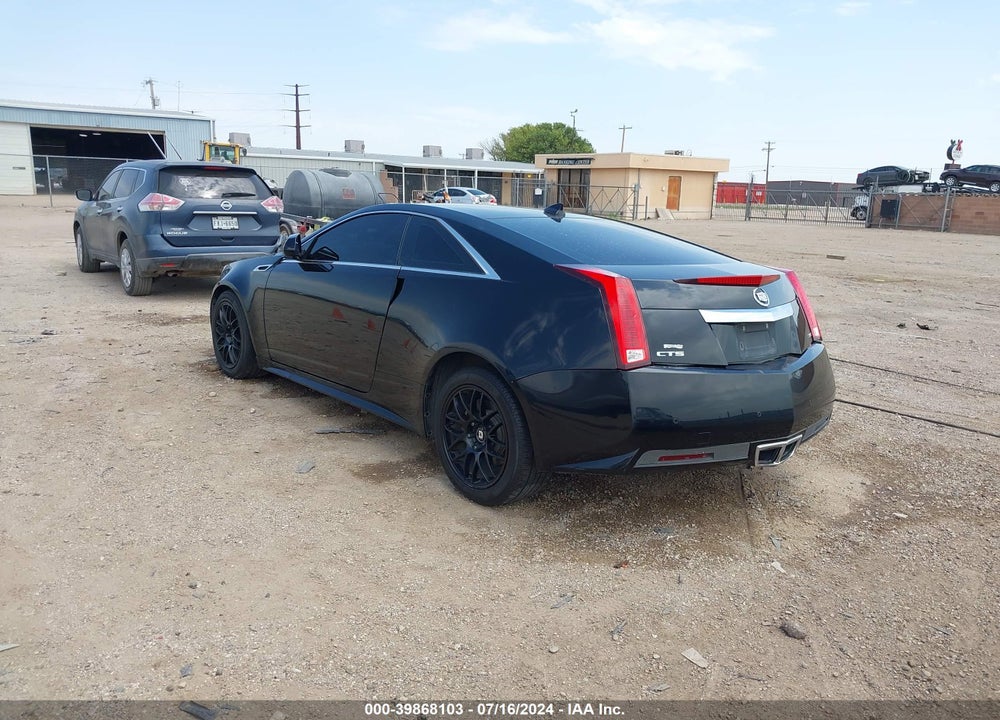 2012 CADILLAC CTS STANDARD VIN: 1G6DA1E30C0110254
