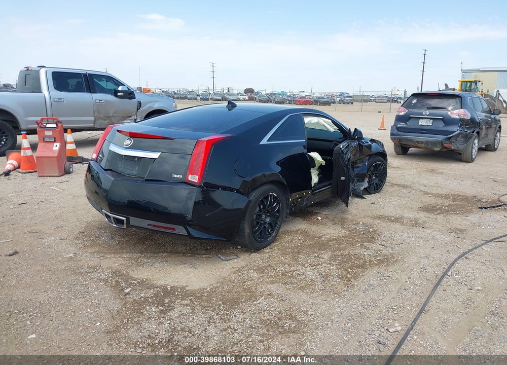 2012 CADILLAC CTS STANDARD VIN: 1G6DA1E30C0110254
