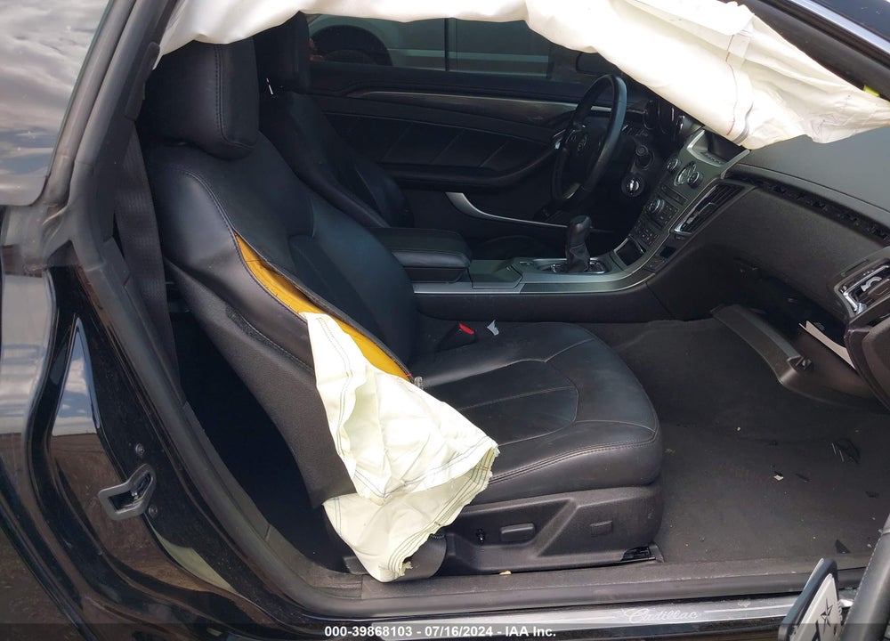 2012 CADILLAC CTS STANDARD VIN: 1G6DA1E30C0110254