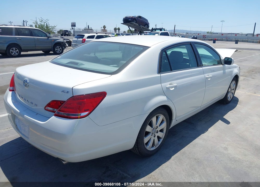 2006 TOYOTA AVALON XLS VIN: 4T1BK36B26U114897