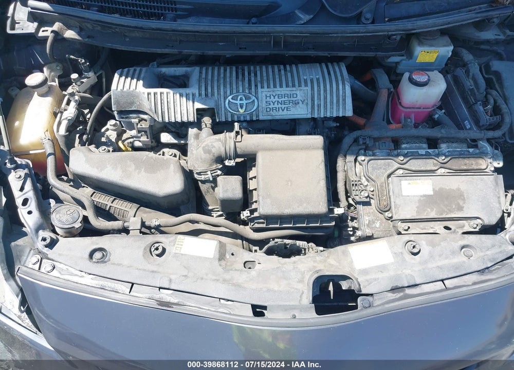 2015 TOYOTA PRIUS TWO VIN: JTDKN3DU7F1928562