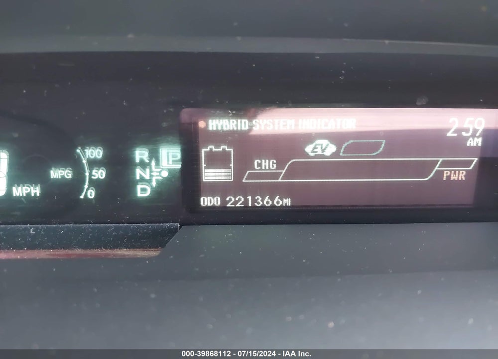 2015 TOYOTA PRIUS TWO VIN: JTDKN3DU7F1928562