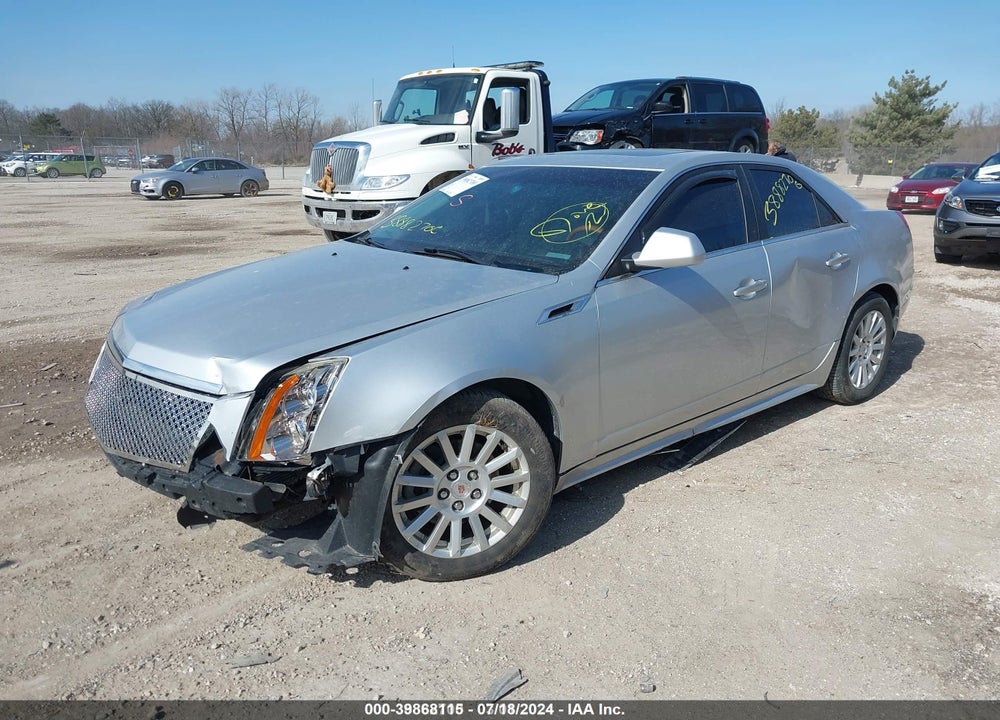 2011 CADILLAC CTS LUXURY VIN: 1G6DG5EY6B0157403
