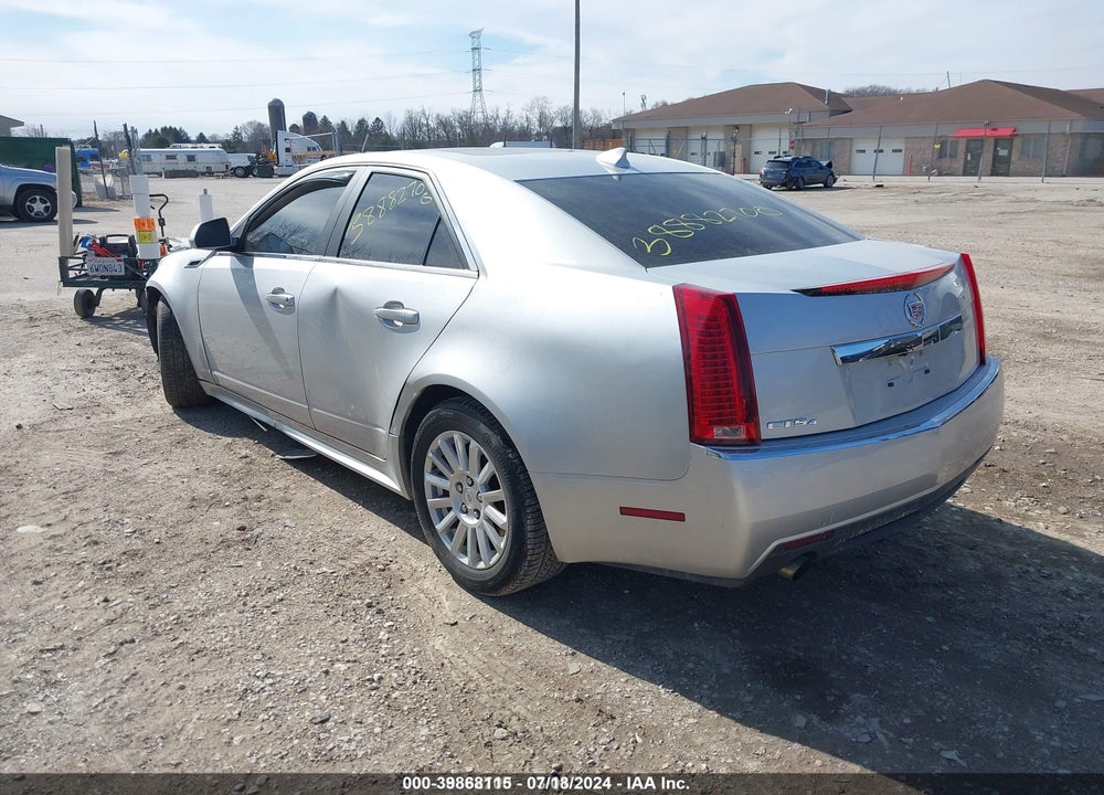 2011 CADILLAC CTS LUXURY VIN: 1G6DG5EY6B0157403