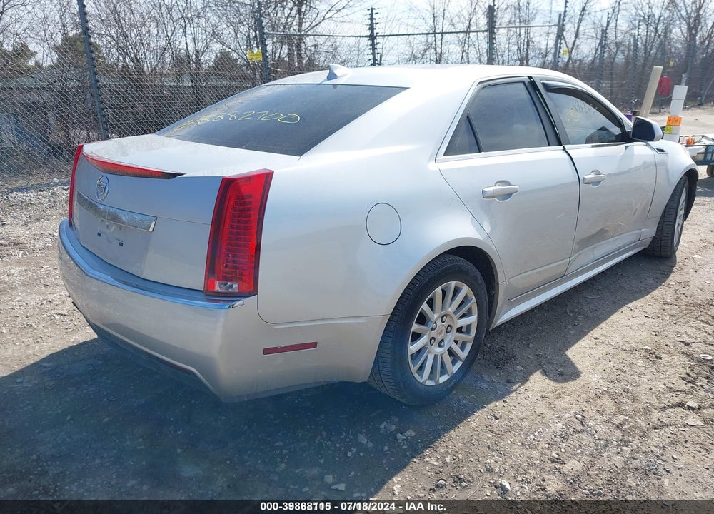 2011 CADILLAC CTS LUXURY VIN: 1G6DG5EY6B0157403