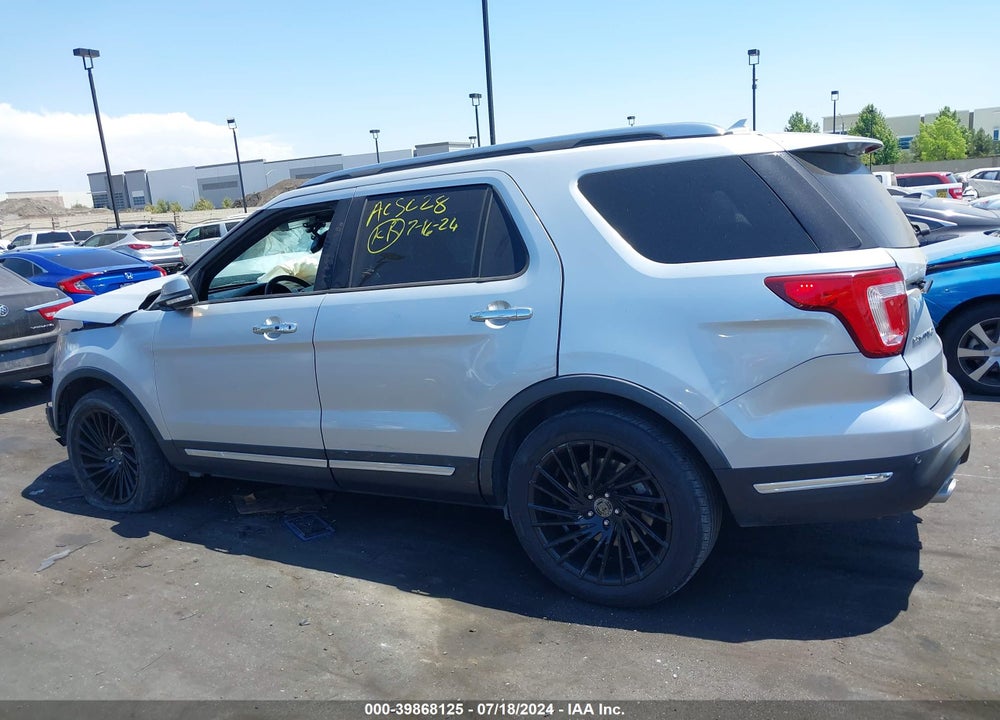 2019 FORD EXPLORER LIMITED VIN: 1FM5K7F87KGB16811