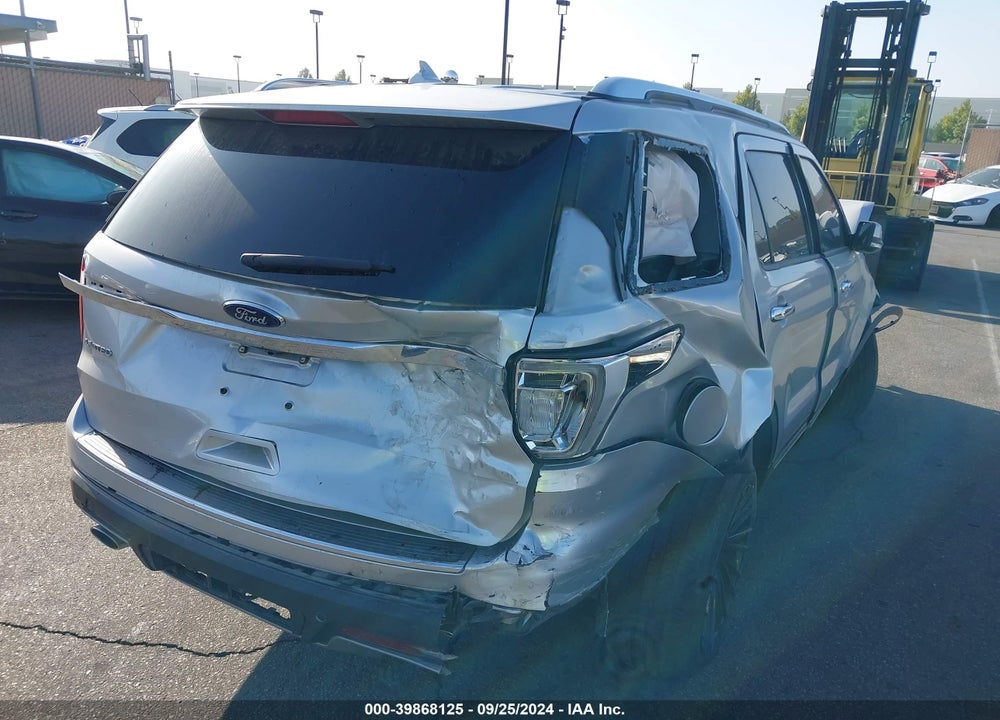 2019 FORD EXPLORER LIMITED VIN: 1FM5K7F87KGB16811