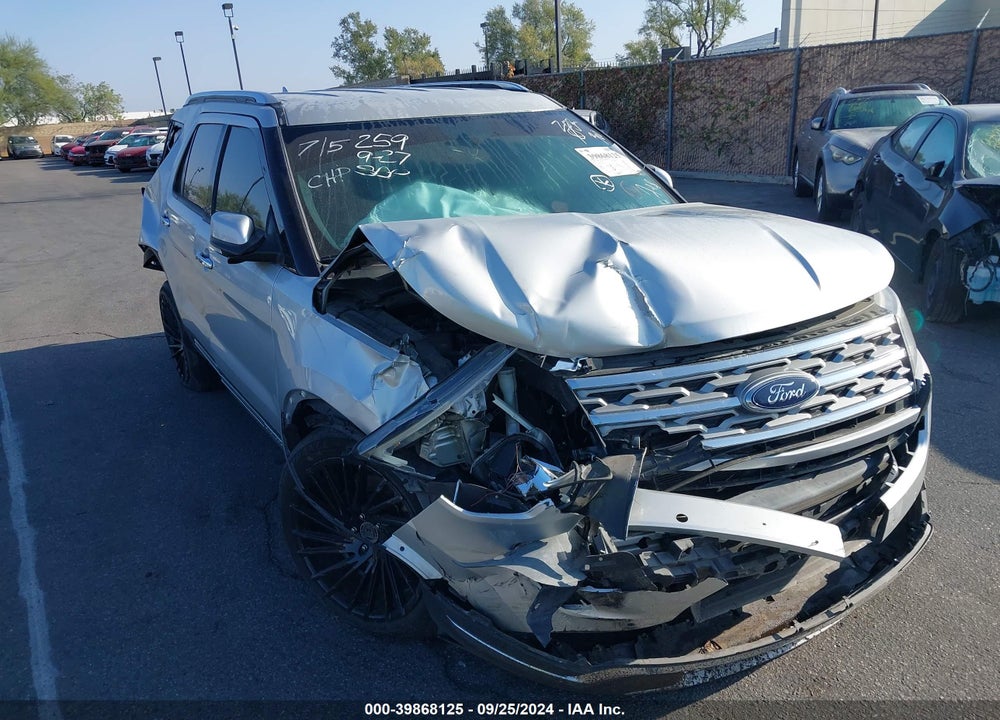 2019 FORD EXPLORER LIMITED VIN: 1FM5K7F87KGB16811