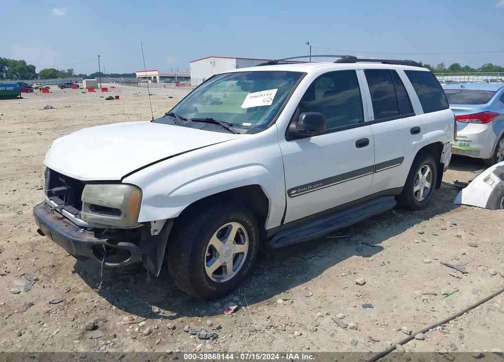 2002 CHEVROLET TRAILBLAZER LT VIN: 1GNDS13S522488987