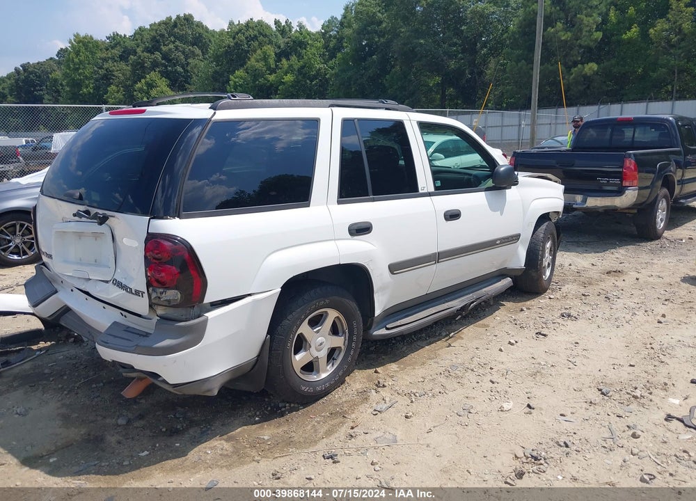 2002 CHEVROLET TRAILBLAZER LT VIN: 1GNDS13S522488987