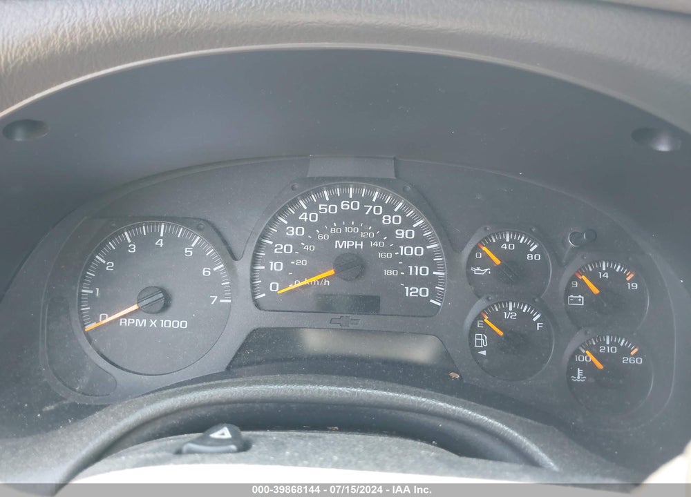 2002 CHEVROLET TRAILBLAZER LT VIN: 1GNDS13S522488987