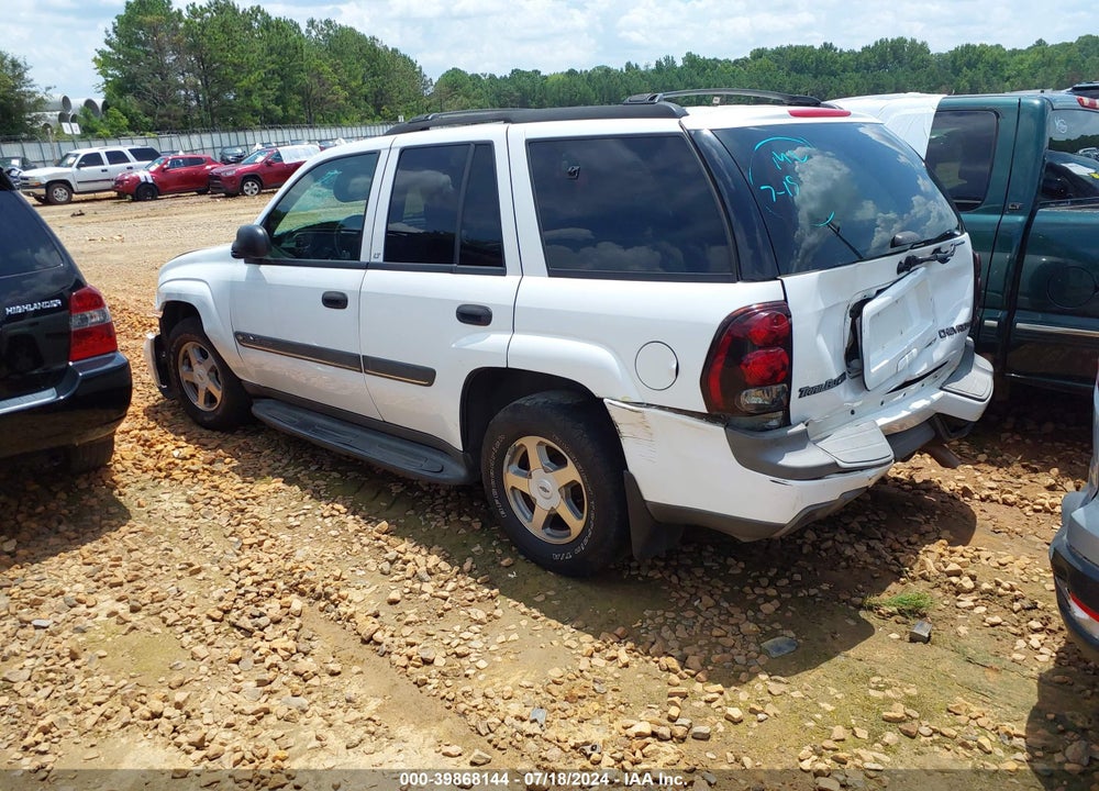 2002 CHEVROLET TRAILBLAZER LT VIN: 1GNDS13S522488987
