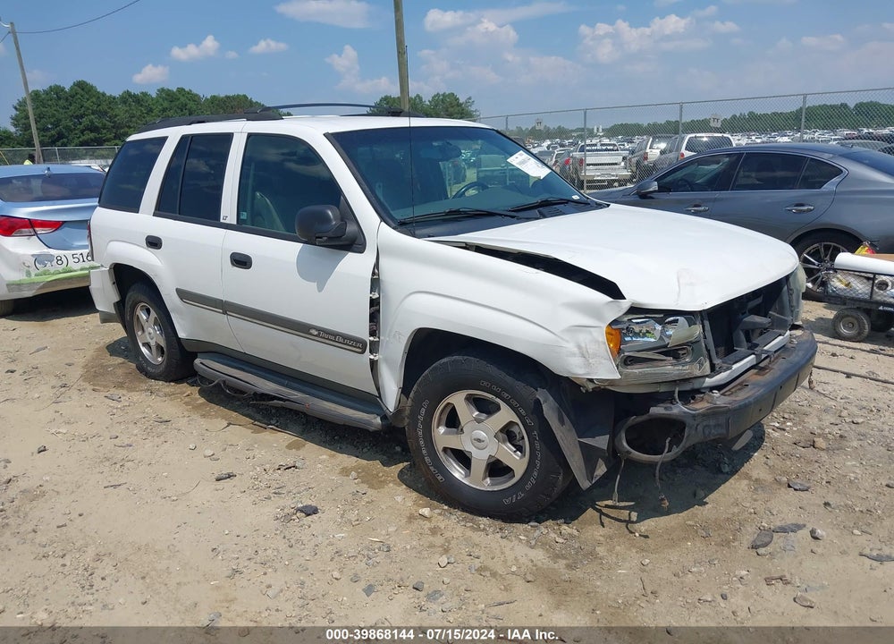 2002 CHEVROLET TRAILBLAZER LT VIN: 1GNDS13S522488987