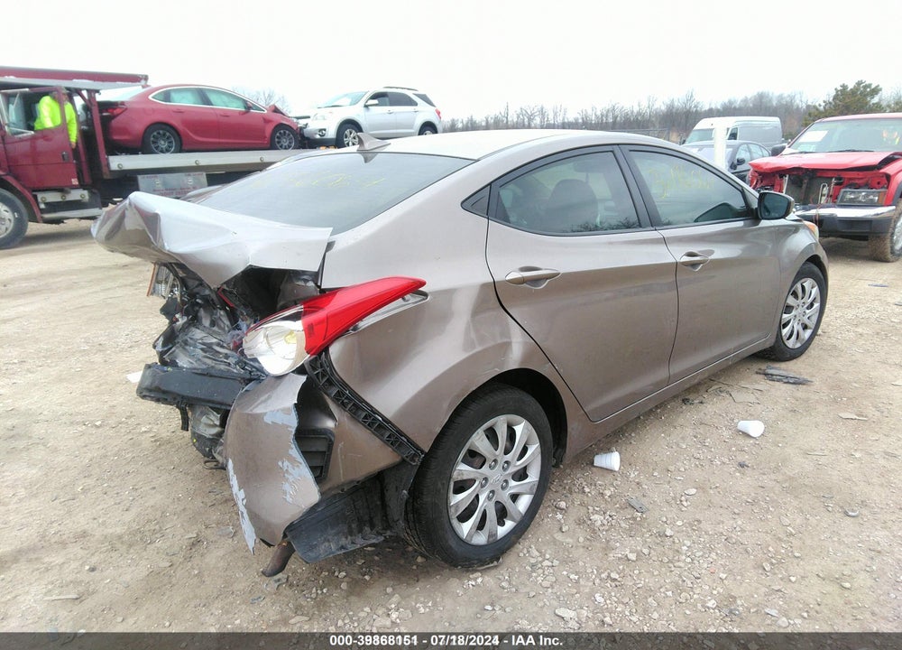 2011 HYUNDAI ELANTRA GLS VIN: 5NPDH4AE2BH026746
