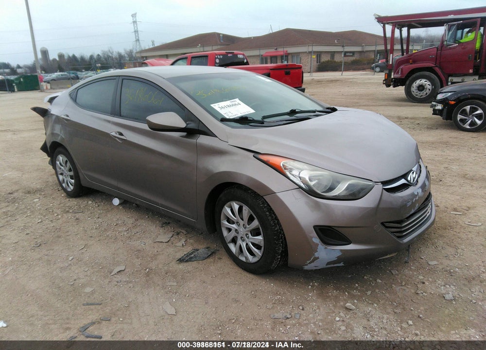 2011 HYUNDAI ELANTRA GLS VIN: 5NPDH4AE2BH026746