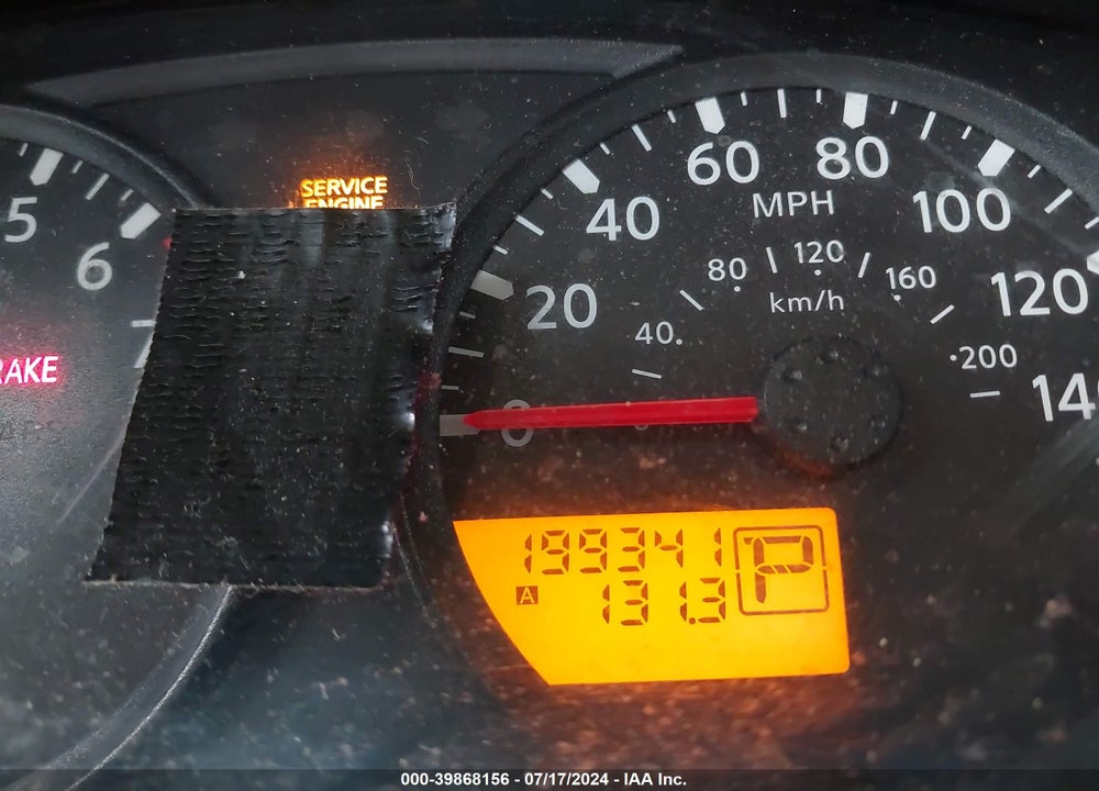 2007 NISSAN FRONTIER XE VIN: 1N6BD06T27C446722