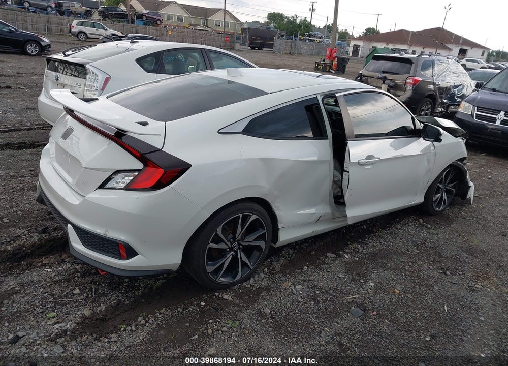 2019 HONDA CIVIC SI VIN: 2HGFC3A50KH750916