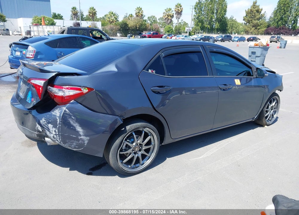 2015 TOYOTA COROLLA S PLUS VIN: 5YFBURHE0FP352723