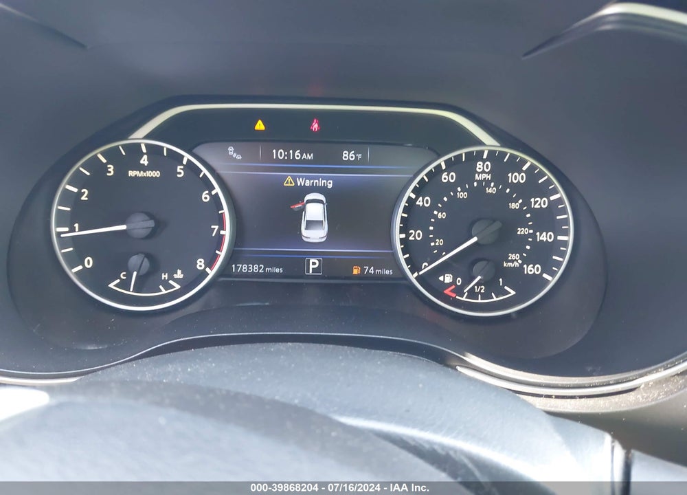 2016 NISSAN MAXIMA 3.5 PLATINUM VIN: 1N4AA6AP5GC409495