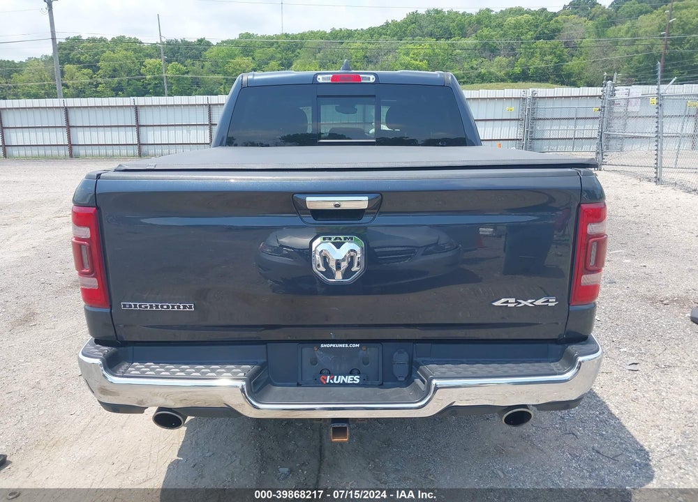 2019 RAM 1500 BIG HORN VIN: 1C6SRFFT8KN859658