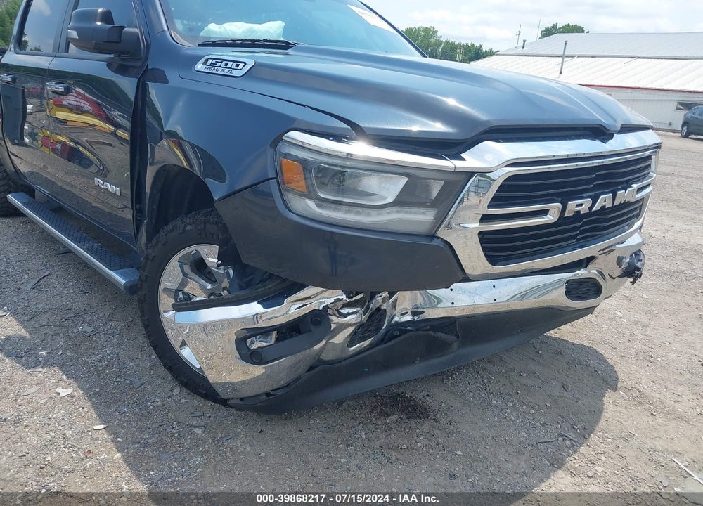 2019 RAM 1500 BIG HORN VIN: 1C6SRFFT8KN859658