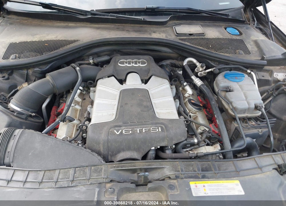 2012 AUDI A6 3.0 PREMIUM VIN: WAUJGAFC2CN113363