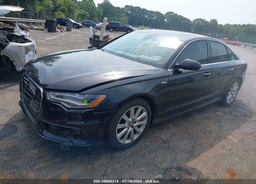 2012 AUDI A6 3.0 PREMIUM VIN: WAUJGAFC2CN113363