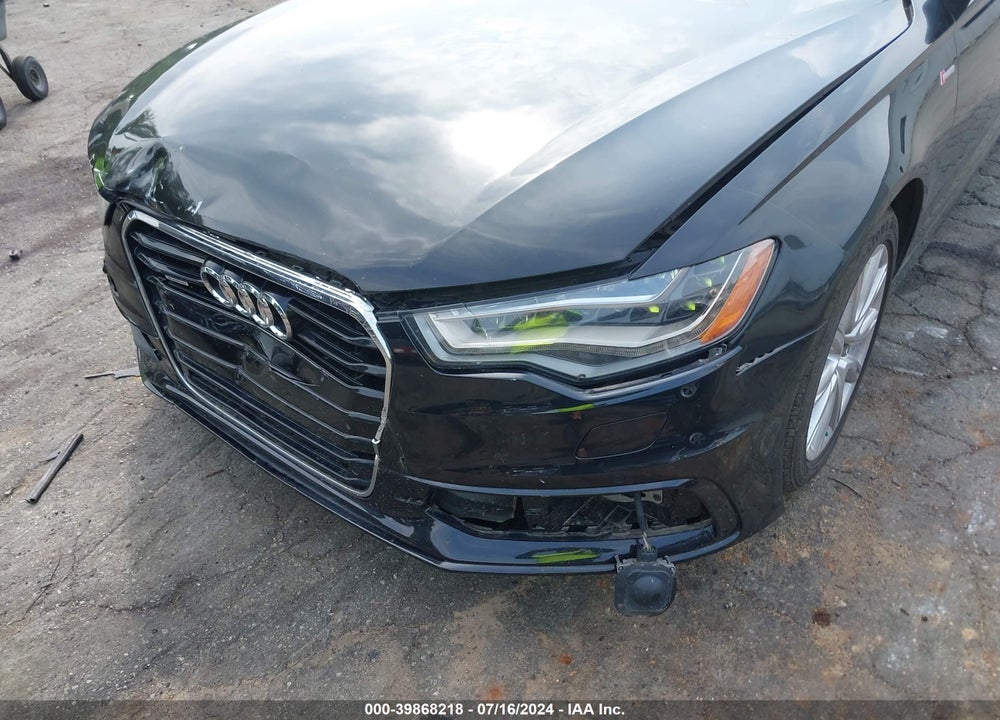 2012 AUDI A6 3.0 PREMIUM VIN: WAUJGAFC2CN113363