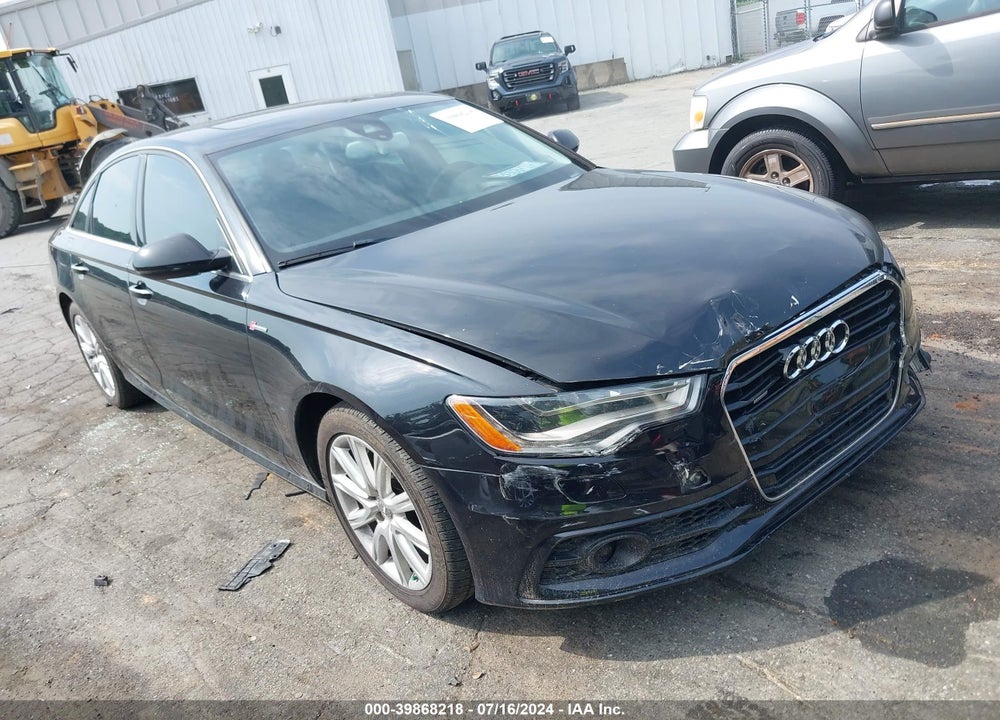 2012 AUDI A6 3.0 PREMIUM VIN: WAUJGAFC2CN113363