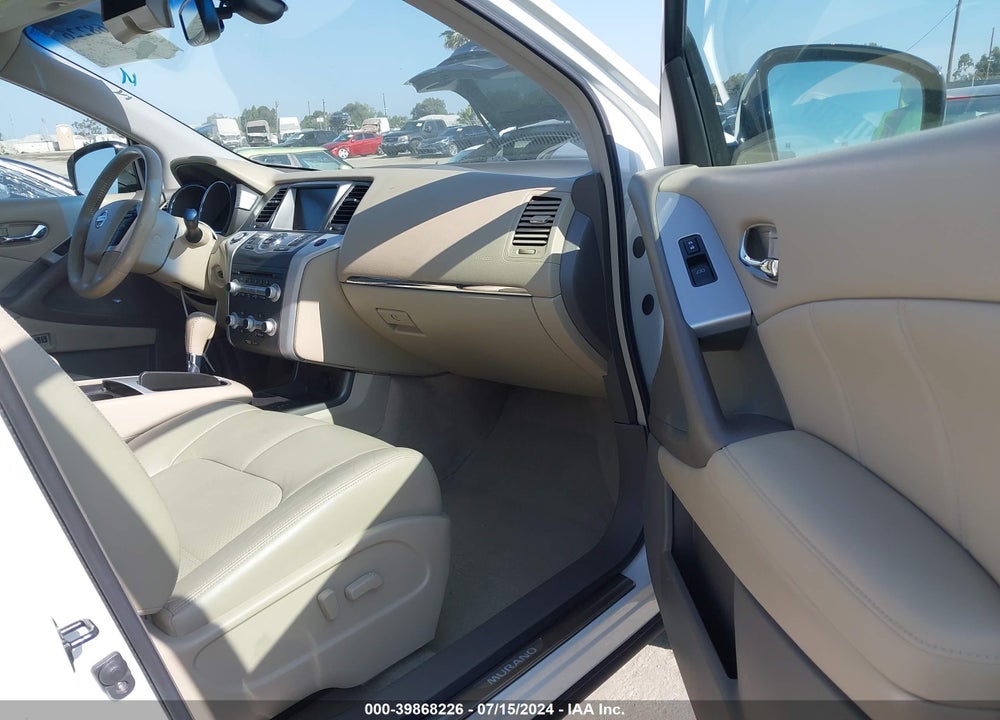 2011 NISSAN MURANO SL VIN: JN8AZ1MU9BW050641