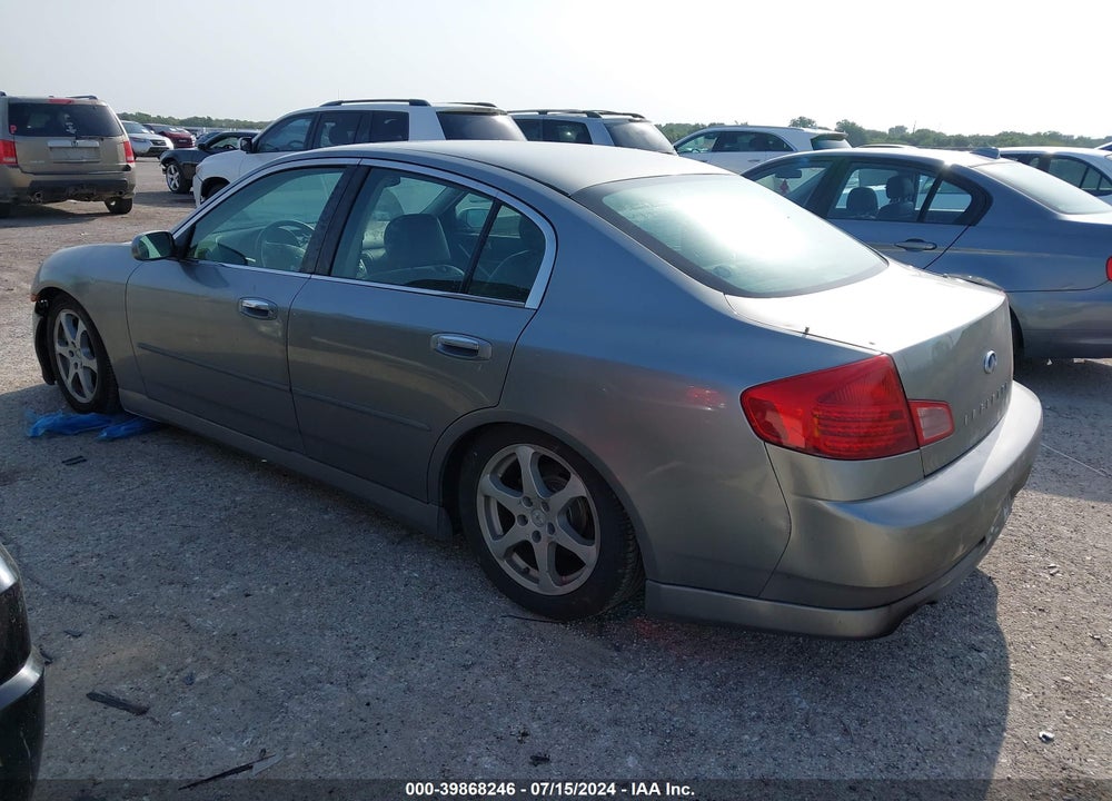2004 INFINITI G35 VIN: JNKCV51E74M616331