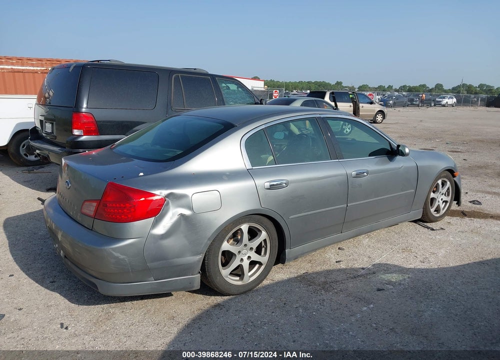 2004 INFINITI G35 VIN: JNKCV51E74M616331