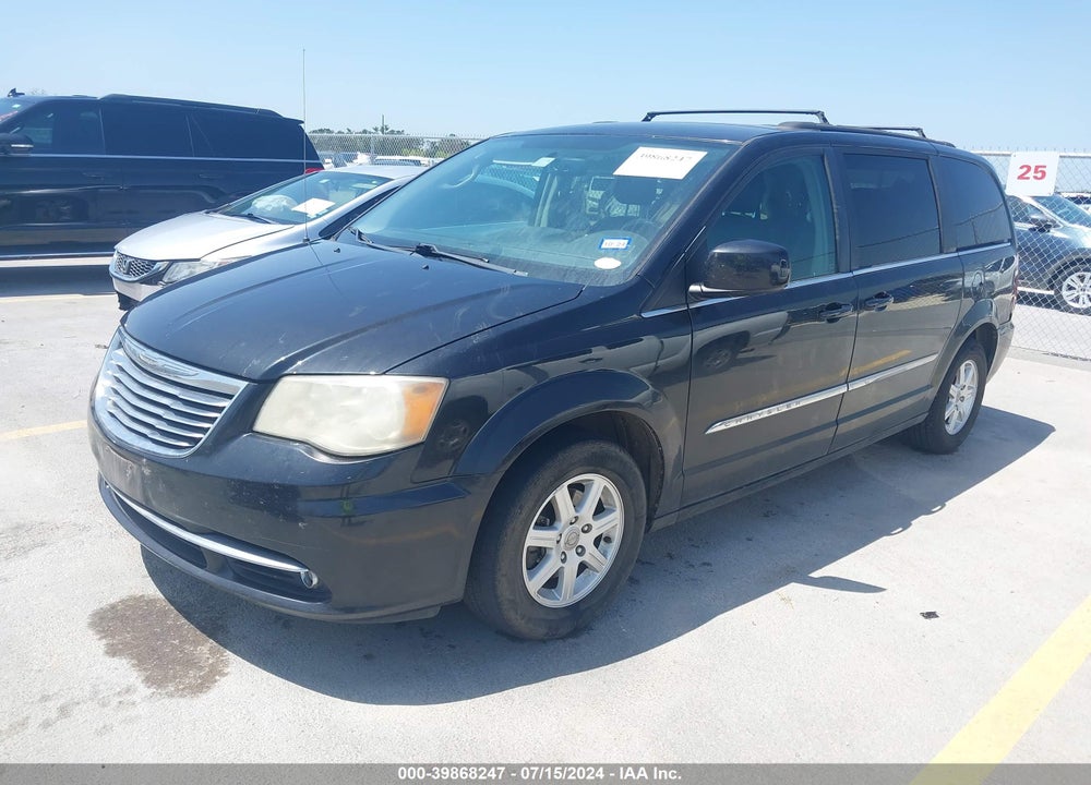 2012 CHRYSLER TOWN & COUNTRY TOURING VIN: 2C4RC1BGXCR306292