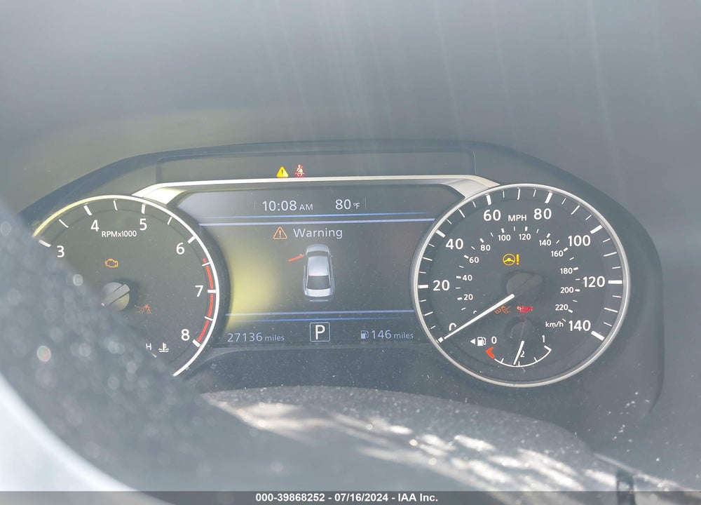2022 NISSAN ALTIMA SV FWD VIN: 1N4BL4DV3NN364944