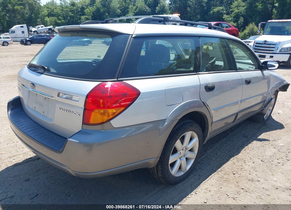 2006 SUBARU OUTBACK 2.5I VIN: 4S4BP61C067330894