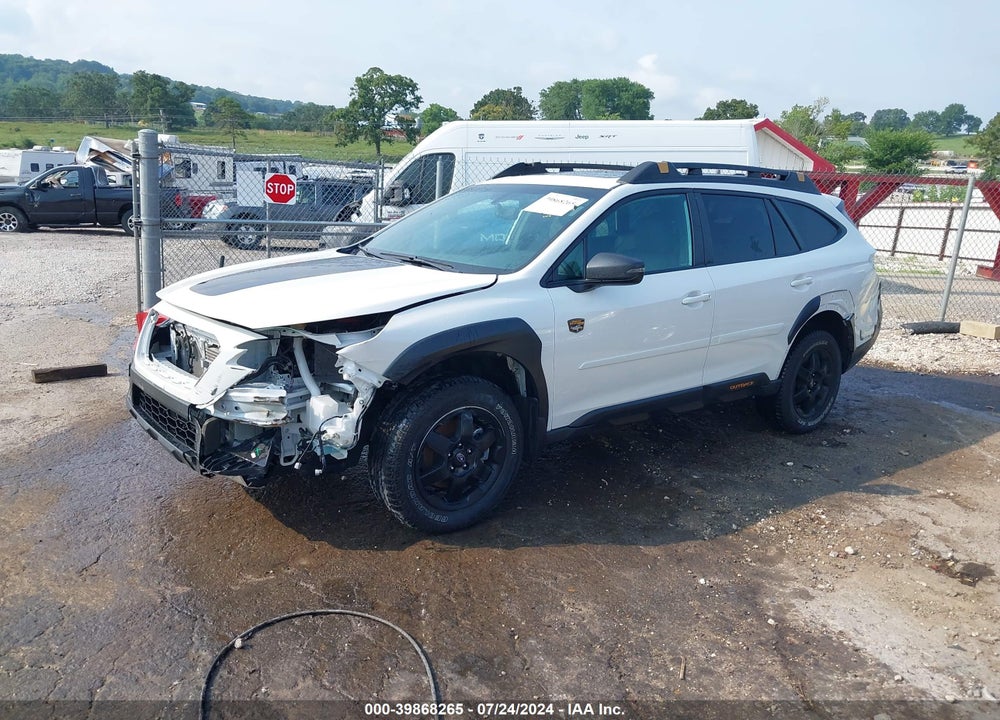 2022 SUBARU OUTBACK WILDERNESS VIN: 4S4BTGUD6N3149651