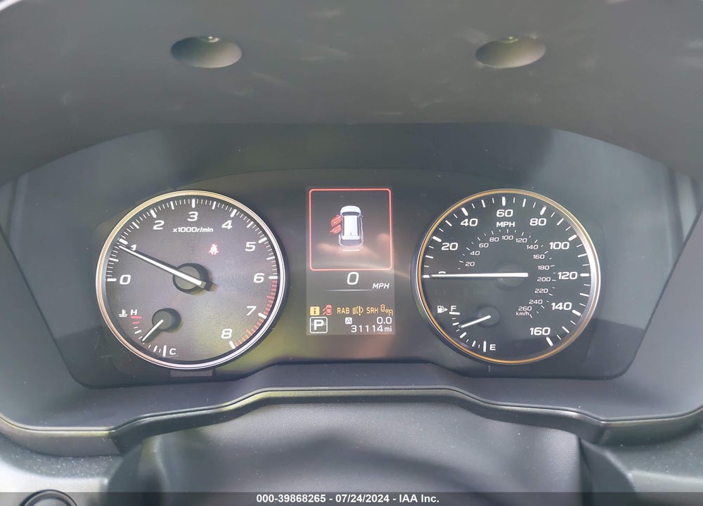 2022 SUBARU OUTBACK WILDERNESS VIN: 4S4BTGUD6N3149651