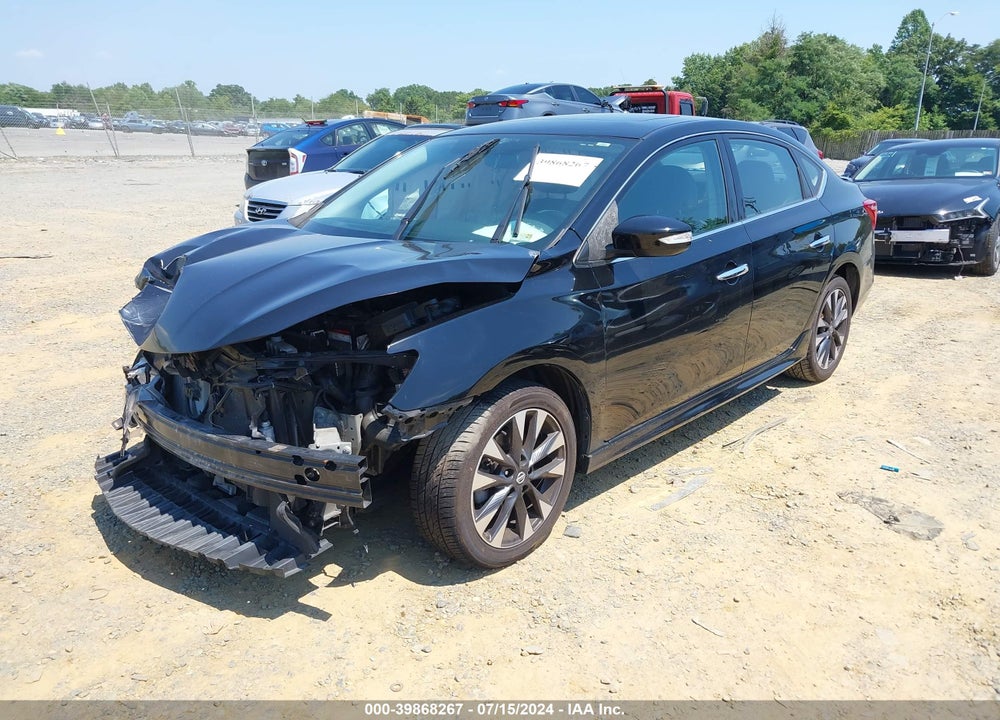 2017 NISSAN SENTRA SR TURBO VIN: 3N1CB7AP7HY385380