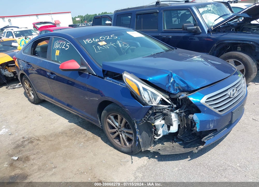 2016 HYUNDAI SONATA SE VIN: 5NPE24AF0GH432515