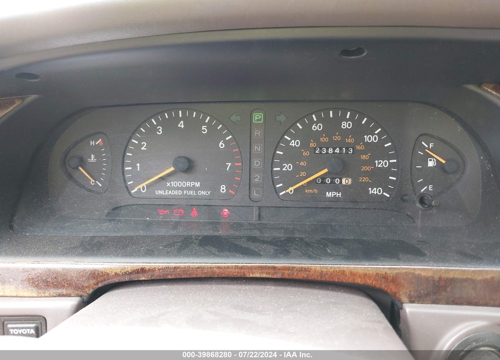 1997 TOYOTA AVALON XL VIN: 4T1BF12B6VU179779