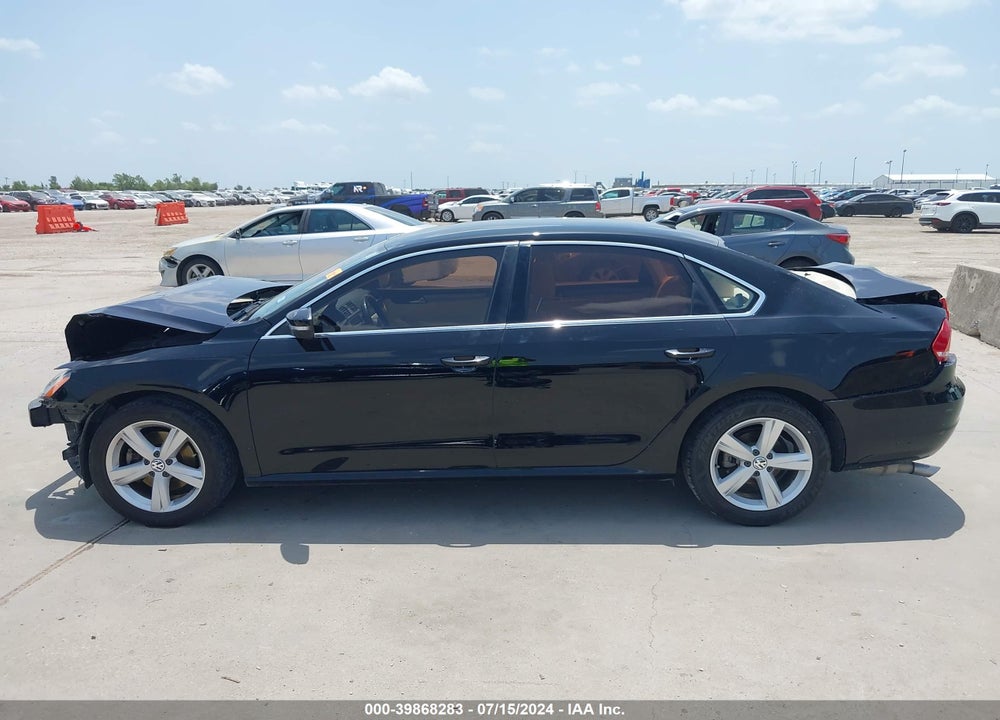 2014 VOLKSWAGEN PASSAT VIN: 1VWBS7A36EC064826