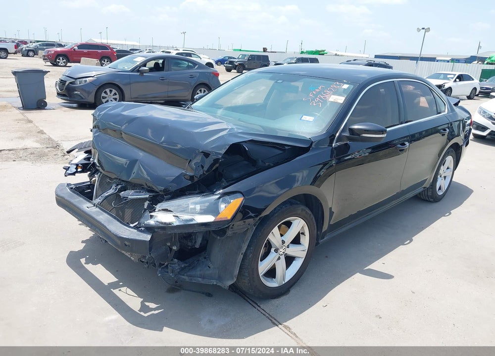 2014 VOLKSWAGEN PASSAT VIN: 1VWBS7A36EC064826