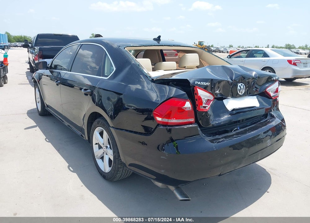 2014 VOLKSWAGEN PASSAT VIN: 1VWBS7A36EC064826