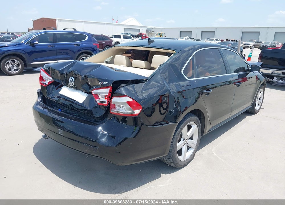 2014 VOLKSWAGEN PASSAT VIN: 1VWBS7A36EC064826