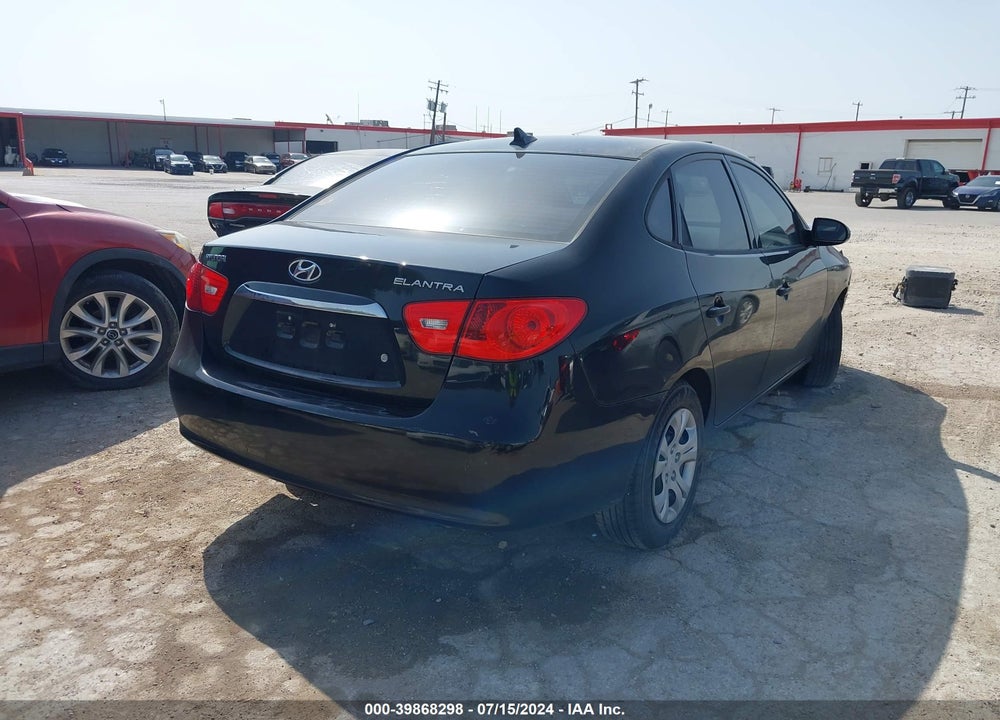 2010 HYUNDAI ELANTRA GLS VIN: KMHDU4AD8AU990156