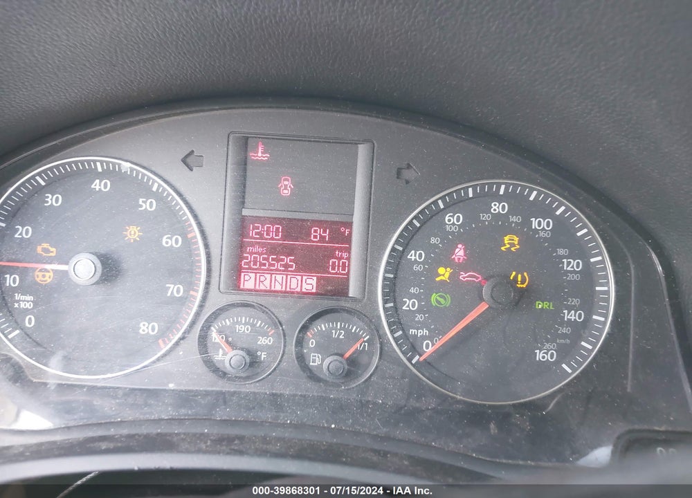2007 VOLKSWAGEN JETTA WOLFSBURG EDITION VIN: 3VWEF71K67M196060
