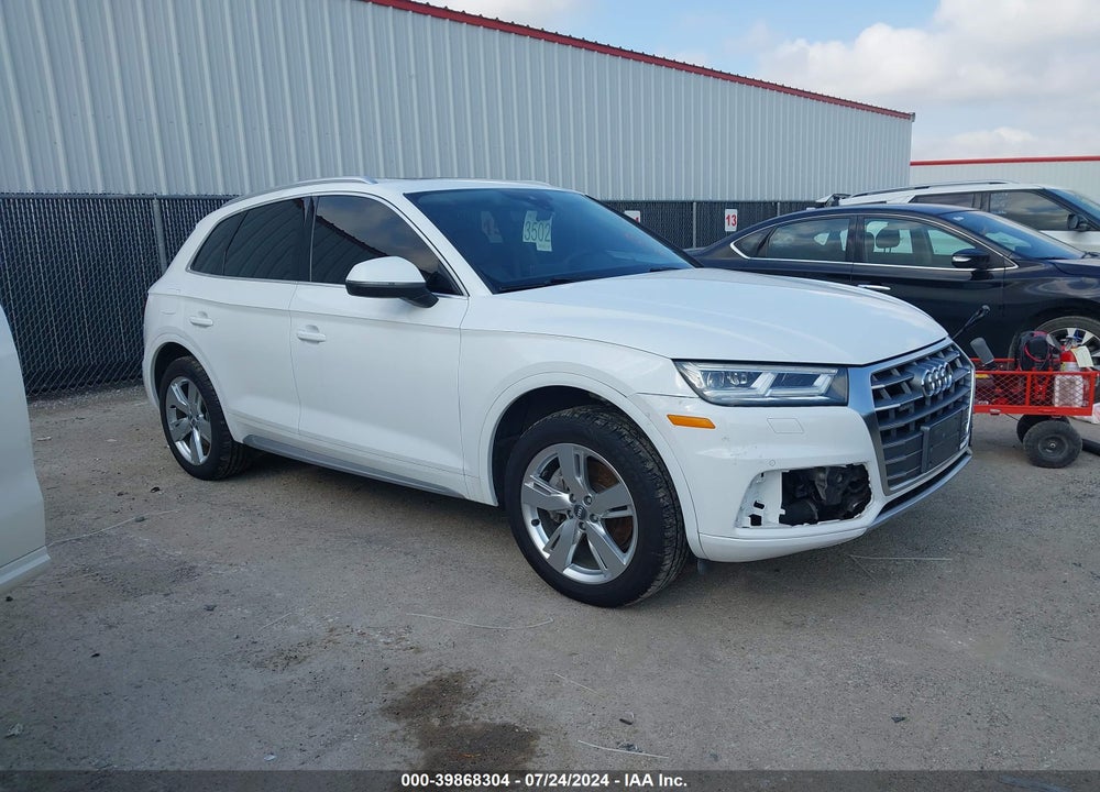 2018 AUDI Q5 VIN: WA1BNAFY5J2019950