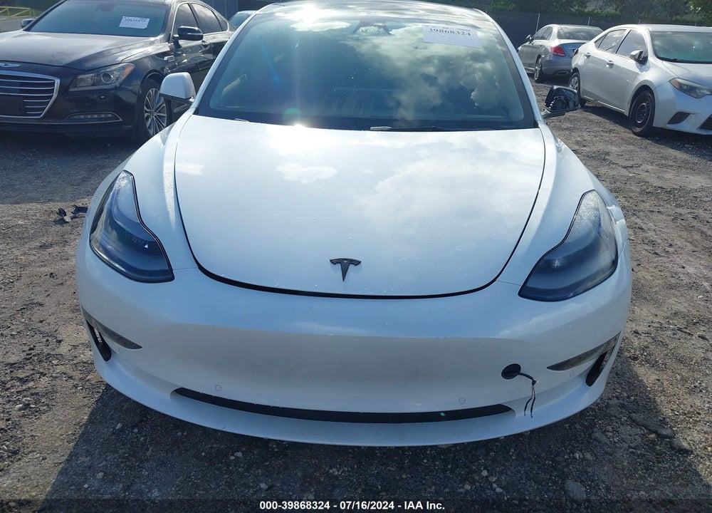 2022 TESLA MODEL 3 REAR-WHEEL DRIVE VIN: 5YJ3E1EA3NF193677