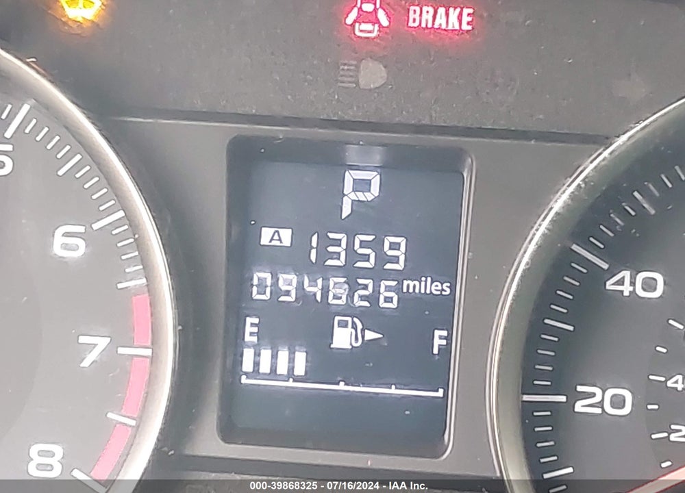 2015 SUBARU IMPREZA 2.0I VIN: JF1GPAA62FH207864