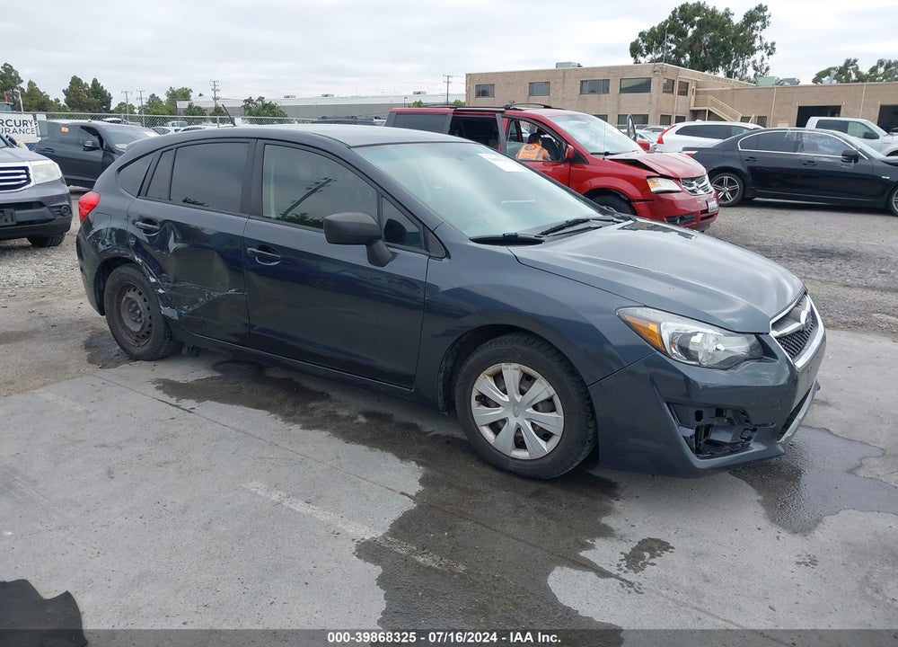 2015 SUBARU IMPREZA 2.0I VIN: JF1GPAA62FH207864